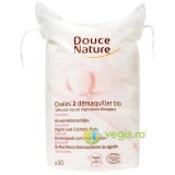 Dischete Demachiante Ovale din Bumbac Organic 50buc
