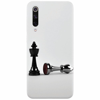 Husa silicon pentru Xiaomi Mi 9, Chess foto