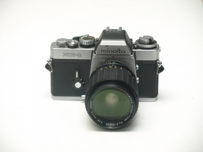 Minolta XE-1 cu obiectiv 35-70 1:2,8-3,8 - Stare impecabila!