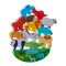 Joc puzzle echilibrarea animalelor de safari