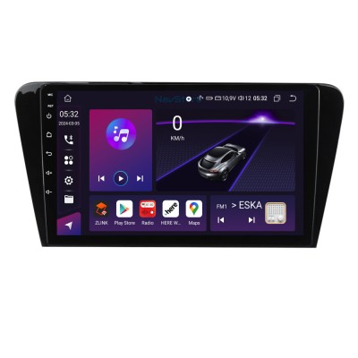 Navigatie Android Dedicata Skoda Octavia 3 (2013 - 2018) 10 Inch, 8Gb Ram, 128Gb stocare, Bluetooth, WiFi, Waze, Carplay foto
