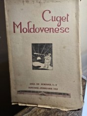Revista - Cuget Moldovenesc - Anul XII Numarul 1-2 Ianuarie-Februarie 1943