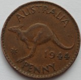 Australia , One Penny 1944