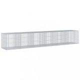 Cumpara ieftin Cos gabion cu capac, 600x100x100 cm, fier galvanizat