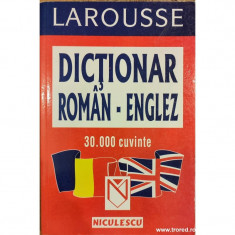 Dictionar roman englez 30.000 cuvinte foto