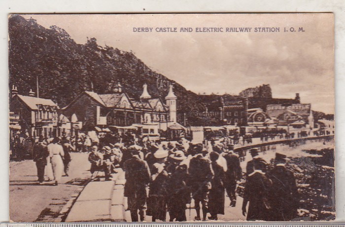 bnk cp Insula Man - Douglas - Derby Castle - necirculata