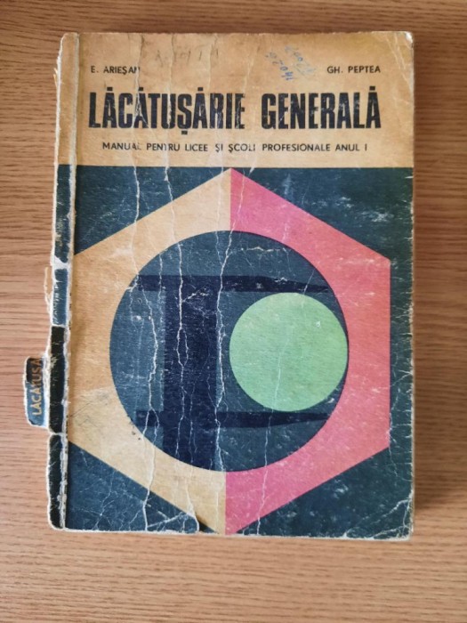 LACATUSERIE GENERALA &ndash; E. ARIESAN s.a. (1973)