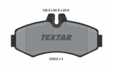 Set placute frana disc Mercedes V-Class, Vito Motor 108 CDI 2.2, 108 CDI 2.2, 108 D 2.3, 108 D 2.3, 110 CDI 2.2, 110 CDI 2.2, 5x15x9mm, OE 0004214110