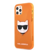 Husa Originala Karl Lagerfeld iPhone 12 / 12 Pro - KLHCP12MCHTRO, Silicon