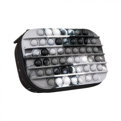 Penar cu fermoar ZIPIT ZIP &amp;amp; POP Storage Box - Black Marble foto