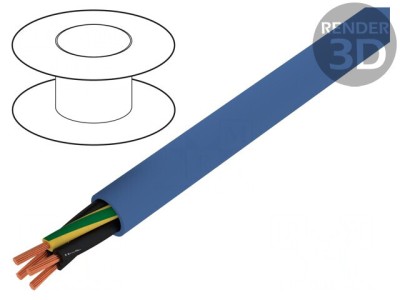 Cablu &amp;Ouml;LFLEX EB 3G1.5mm2 Neecranat 300V 500V Cu Litat foto