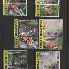 Niuafo'ou 2015-Fauna,Fluturi,serie complecta,dant,MNH,Mi.573-576,579-582,585-588