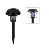 Lampa solara anti insecte, LED 2V, 2 in 1, 36 cm, Negru, General