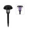 Lampa solara anti insecte, LED 2V, 2 in 1, 36 cm, Negru