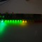 Joc de lumini dupa ritm sonor vu metru, alimentare 12v, microfon