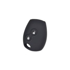 Husa protectie cheie silicon Logan 2 butoane negru