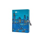 Harry Potter: Hogwarts Castle at Night Lock &amp; Key Diary