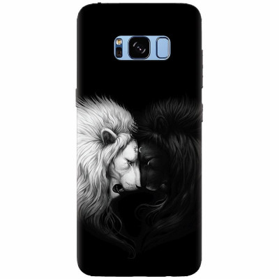 Husa silicon pentru Samsung S8, Lions foto