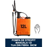 Pompa de stropit / Vermorel manual 12L, tija din fibra de sticla