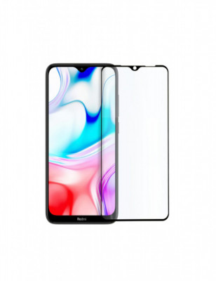 Folie Sticla Tempered Glass Xiaomi Redmi 8 2.5D full glue Fullcover Black foto