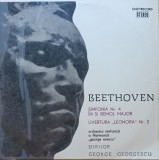 Disc Vinil - Beethoven - Or. Sim. A Fil. "George Enescu" , Dirijor : George Georgescu - Simfonia Nr. 4 &Icirc;n Si Bemol MajorElectrecord ST-ECE 0663