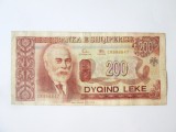 Rară! Albania 200 Leke 1994,bancnota din imagini la cel mai mic preț