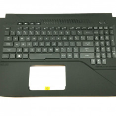 Carcasa superioara cu tastatura palmrest Laptop, Asus, ROG Strix GL503GE, 90NB0GI4-R31UI0, cu iluminare RGB, layout US