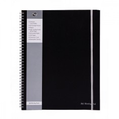 Agenda Pukka Pad A4, 160 Pagini, Hartie 90g, Coperta Dura, Cu Harta, Suport Carduri si Separator Tip Plic