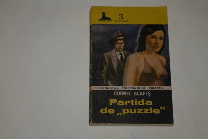 Partida de &quot;puzzle&quot; - Cornel Scafes - 1990