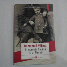 In numele Tatalui (si al Fiului) (roman) - Immanuel MIFSUD