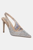 Steve Madden pantofi cu toc Reyes-R culoarea argintiu, 11004734