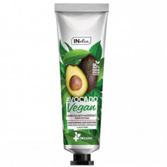 Crema de maini, hidratanta si calmanta, Vegan, Inelia, Revers, cu ulei de avocado si extract de aloe vera, 100ml