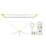 Set fileu de badminton portabil Discover Set 3M V2 - Galben, PERFLY