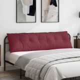 vidaXL Perna pentru spate Roșu Vin 180 x 19 x 50 cm țesătură 42014919