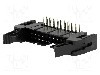 Conector IDC, 20 pini, pas pini 2.54mm, CONNFLY - DS1011-20RBSIB7 foto
