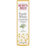 Pasta de Dinti, Burt&amp;#039;s Bees, Purely White, Zen Peppermint, Efect Albirea Dintilor, fara Ingrediente