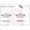 Placute frana Vw California T4 Camper (7dj 7dk 70j) 09.90-08.04, Transporter T4 Box (70a 70h 7da 7dh) 07.90-04.03, Transporter T4 Bus (70b 70c 7db 7d, BREMBO