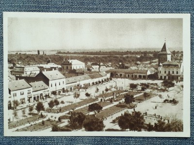 604 - Salonta , vedere / carte postala RPR necirculata sepia foto