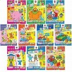Pachet 10 carti de colorat. Coloram, scriem, ne jucam