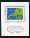 1975 , Lp 892 , Conferinta pentru securitate Helsinki , colita nedantelata - MNH, Nestampilat