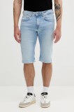 Pepe Jeans pantaloni scurți jeans STRAIGHT SHORT CASH PM801081ID0