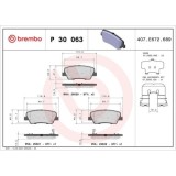 Placute frana Hyundai Equus / Centennial (Vi) 03.09-12.16, Genesis (Bh) 01.08-12.15, Genesis Coupe 01.08-, Grand Santa Fe 01.13-12.19, Santa Fe 2 (Cm
