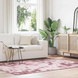 VidaXL Covor shaggy cu pom &icirc;nalt, NAVARRA, roz praf, 160x230 cm