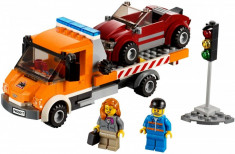 LEGO SET 60017-1 - Flatbed Truck Ages 5+ 212 Piese Complet foto