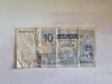 bancnota tunisia 10 d 2005