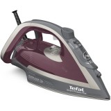 Fier de calcat Tefal Smart Protect Plus FV6870E0, 2800 W, talpa Durilium AirGlide, jet de abur 260 g/ min, oprire automata, functie anti-calcar, viole