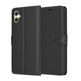 Husa Samsung Galaxy A05 Techsuit Leather Folio, negru