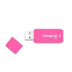 Memorie USB Integral Neon 8GB USB 2.0 Pink foto