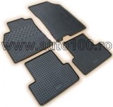 Covorase Cauciuc Dedicate Nissan X-Trail T31 (2007-2014) Rigum Cehia - Impermeabile, Fara Miros, Margine Protectie 1cm