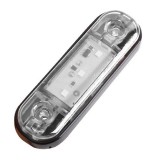 Lampa gabarit auto cu LED 12V-24V Alba - 104-White